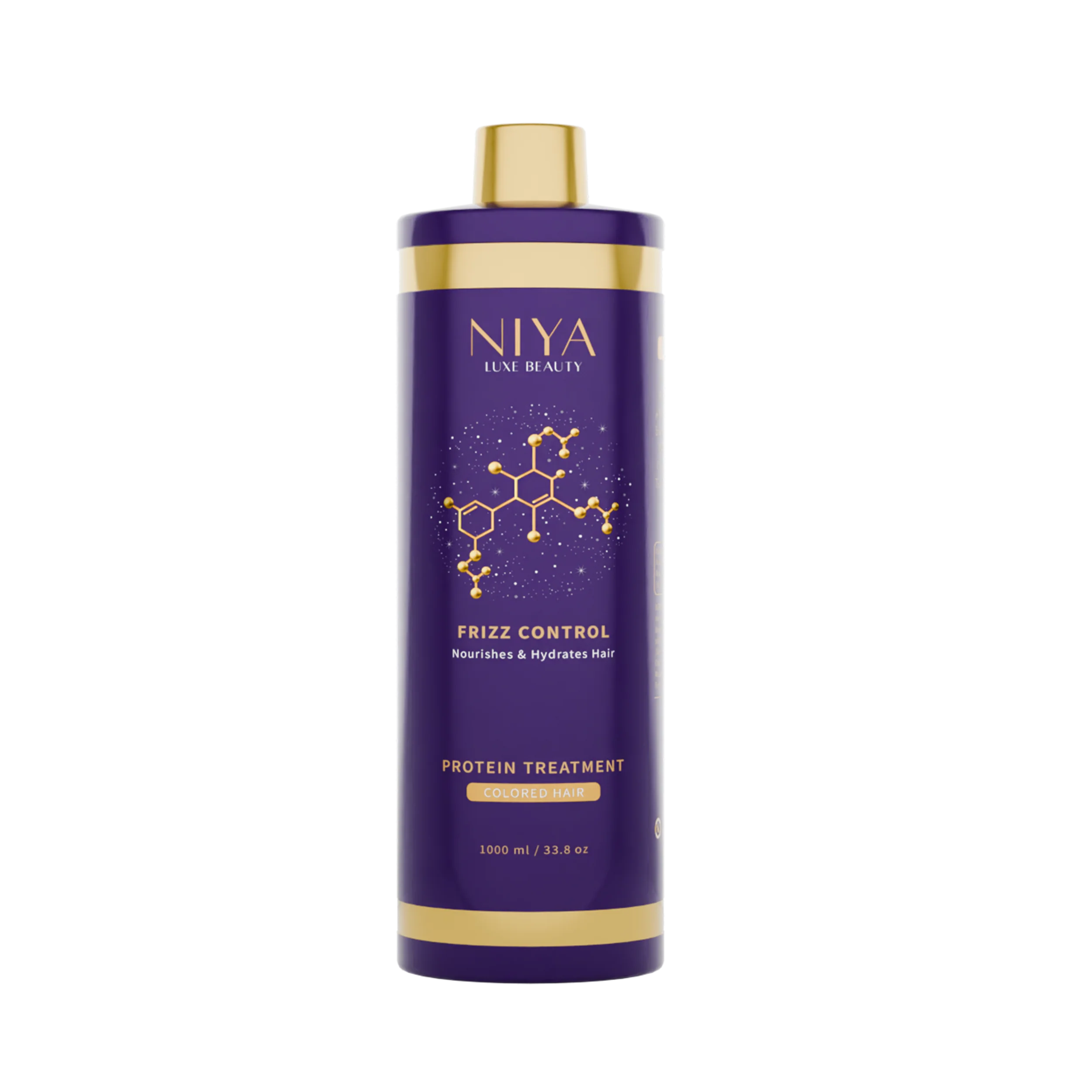 Colored Hair Protein Treatment Anti Frizz Control System